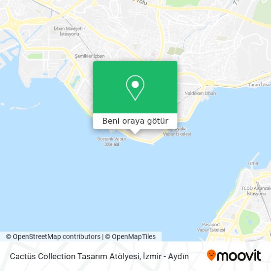 Cactüs Collection Tasarım Atölyesi harita