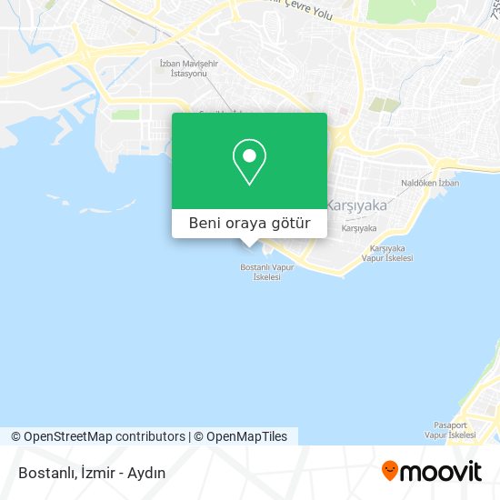 Bostanlı harita