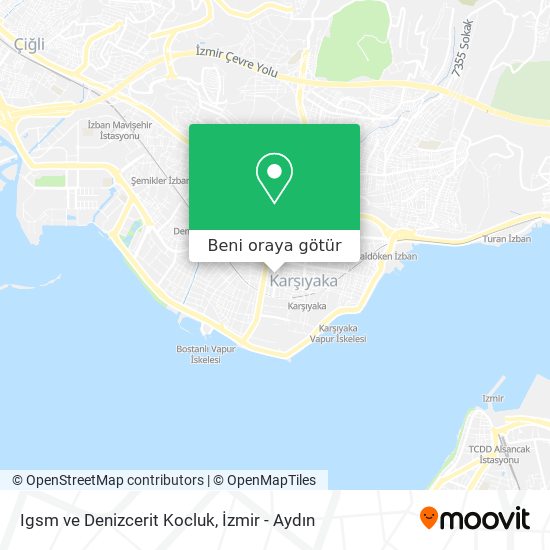 Igsm ve Denizcerit Kocluk harita