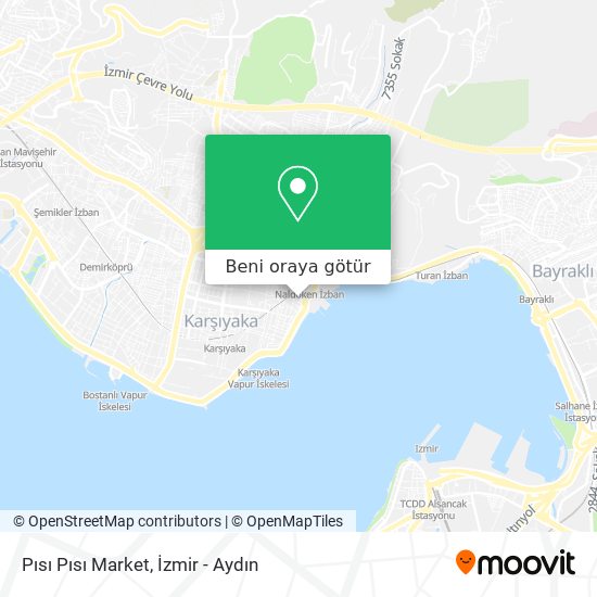 Pısı Pısı Market harita