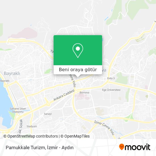 Pamukkale Turizm harita
