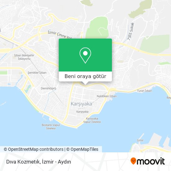 Dıva Kozmetık harita