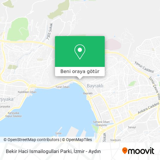 Bekir Haci Ismailogullari Parki harita