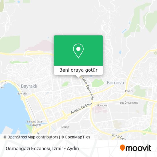 Osmangazı Eczanesı harita