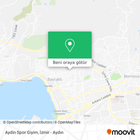 Aydin Spor Giyim harita