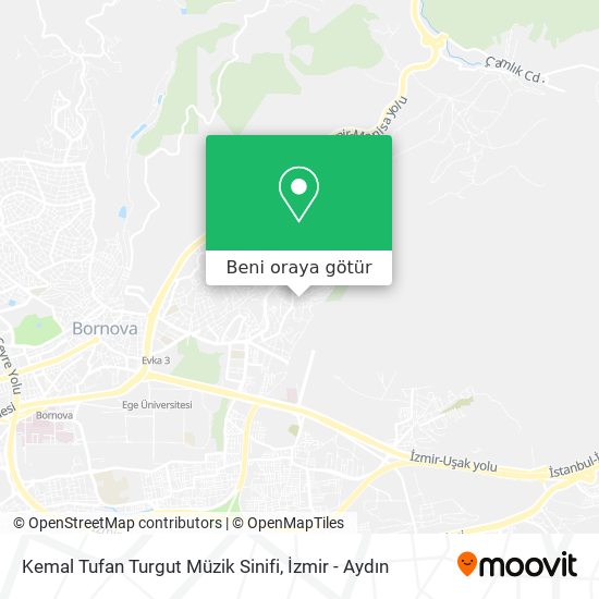 Kemal Tufan Turgut Müzik Sinifi harita