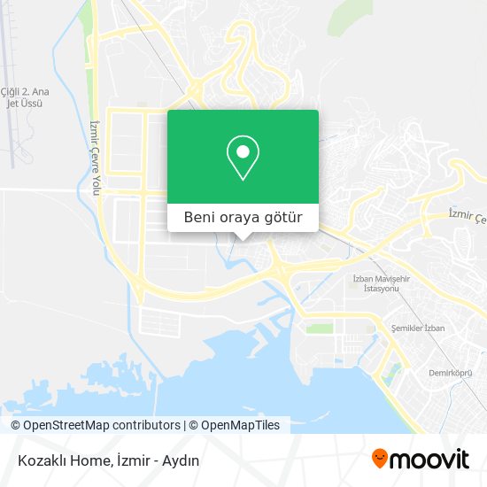 Kozaklı Home harita