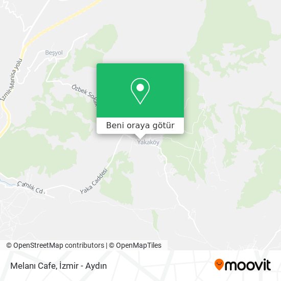 Melanı Cafe harita