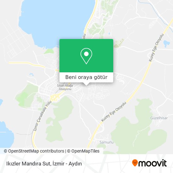 Ikızler Mandıra Sut harita