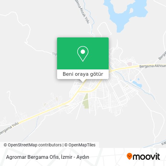 Agromar Bergama Ofis harita