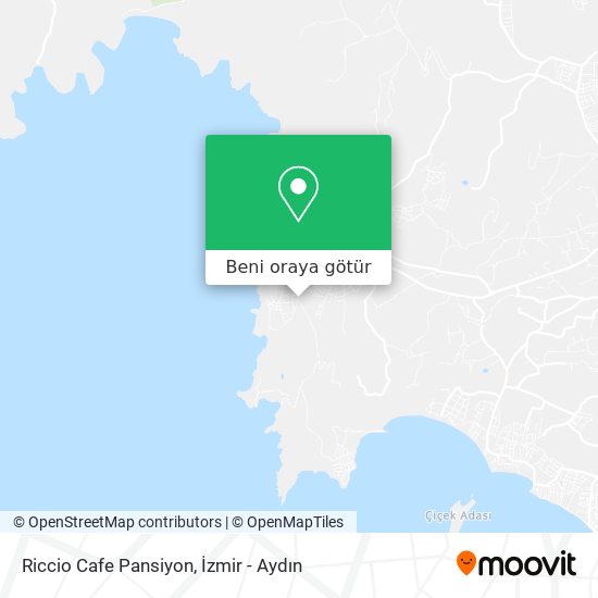 Riccio Cafe Pansiyon harita