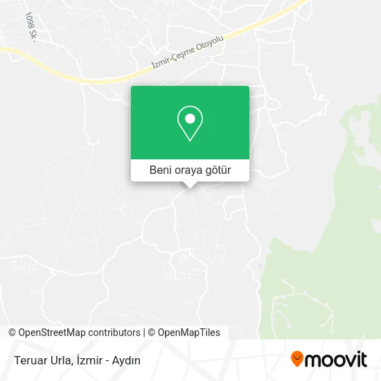 Teruar Urla harita