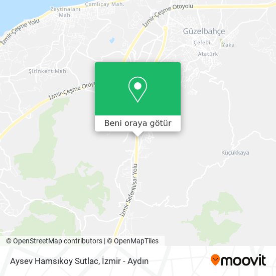 Aysev Hamsıkoy Sutlac harita