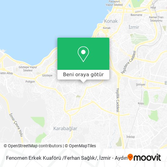 Fenomen Erkek Kuaförü /Ferhan Sağlık/ harita