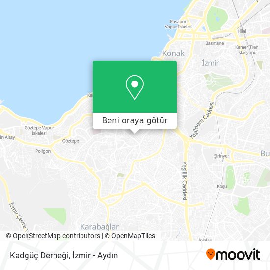Kadgüç Derneği harita