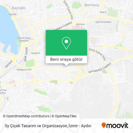 Sy Çiçek Tasarım ve Organizasyon harita
