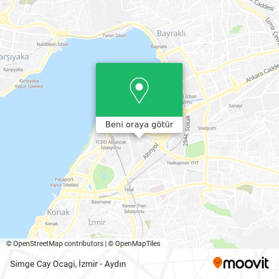 Simge Cay Ocagi harita