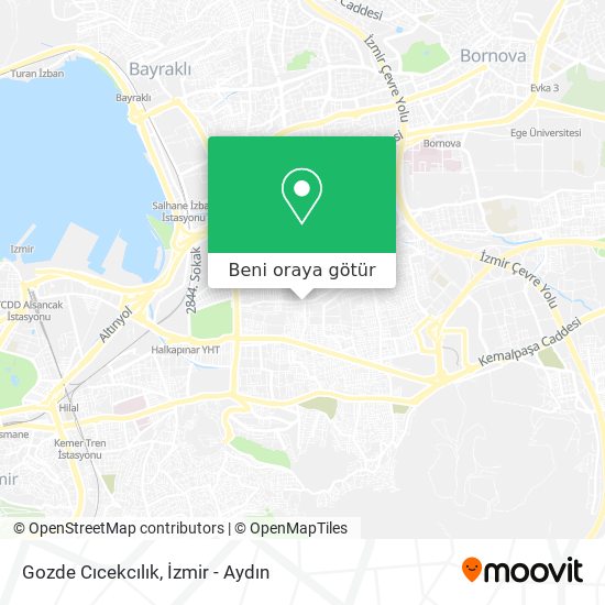 Gozde Cıcekcılık harita