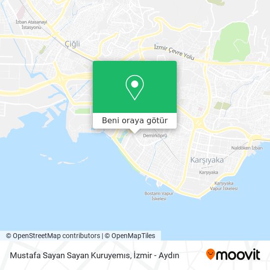 Mustafa Sayan Sayan Kuruyemıs harita