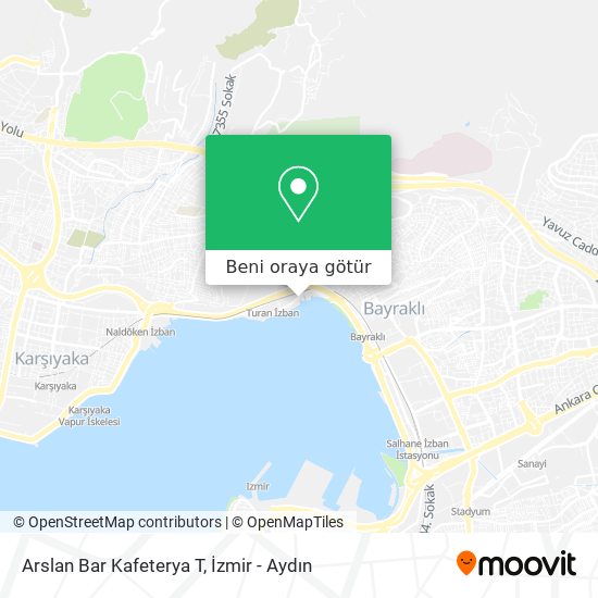 Arslan Bar Kafeterya T harita