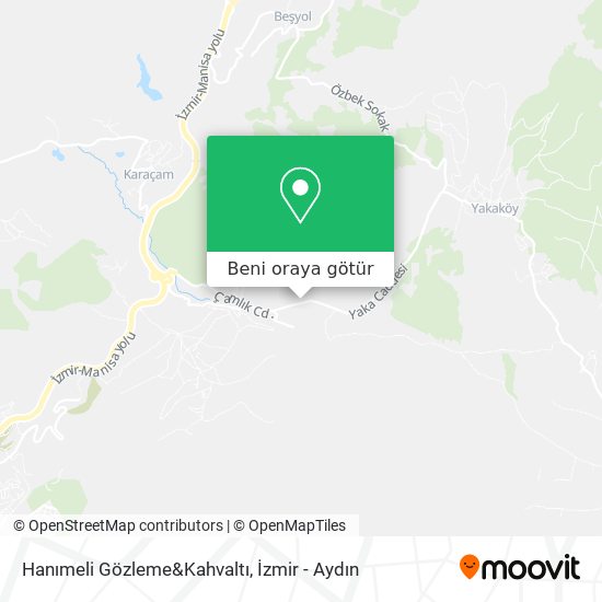 Hanımeli Gözleme&Kahvaltı harita