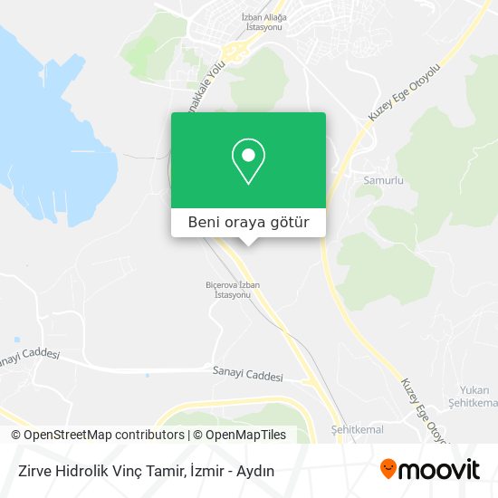 Zirve Hidrolik Vinç Tamir harita