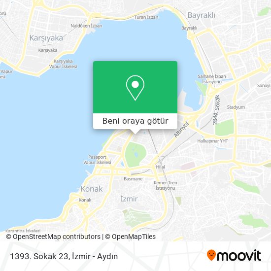 1393. Sokak 23 harita