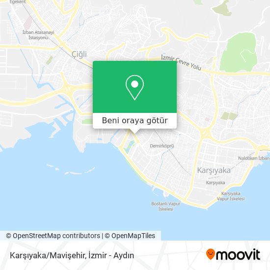 Karşıyaka/Mavişehir harita