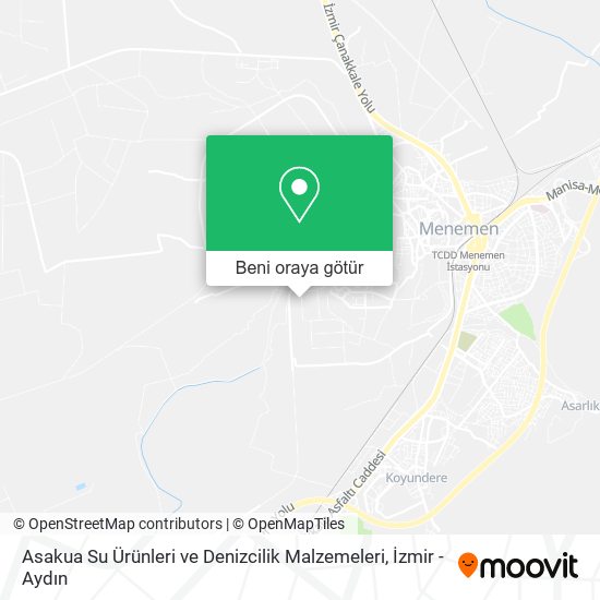 Asakua Su Ürünleri ve Denizcilik Malzemeleri harita