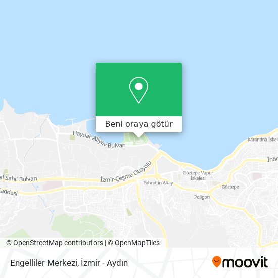 Engelliler Merkezi harita
