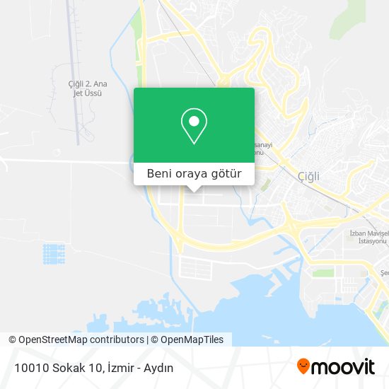 10010 Sokak 10 harita