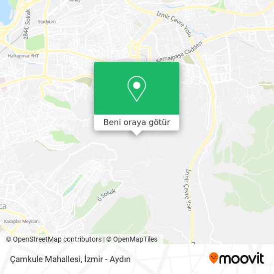 Çamkule Mahallesi harita