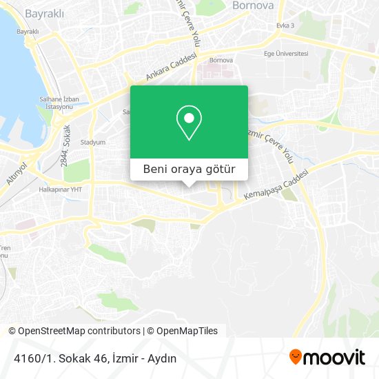 4160/1. Sokak 46 harita