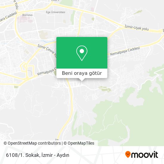 6108/1. Sokak harita