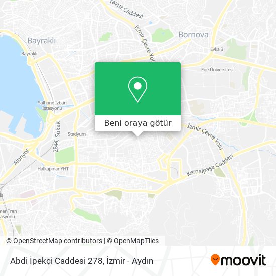 Abdi İpekçi Caddesi 278 harita