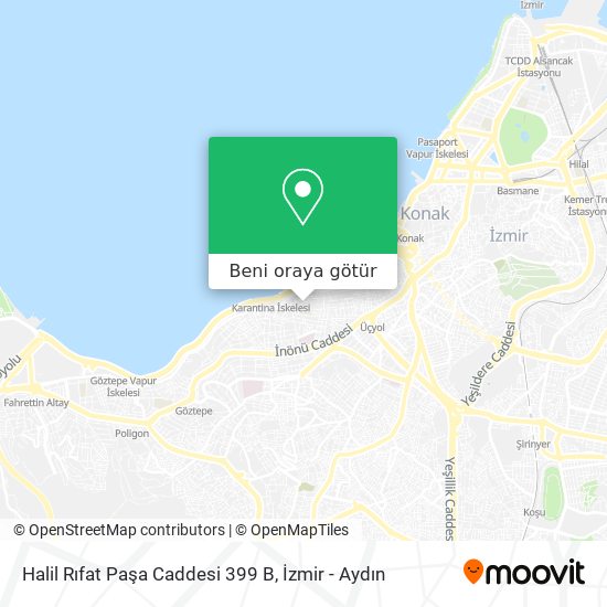 Halil Rıfat Paşa Caddesi 399 B harita