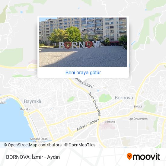 BORNOVA harita