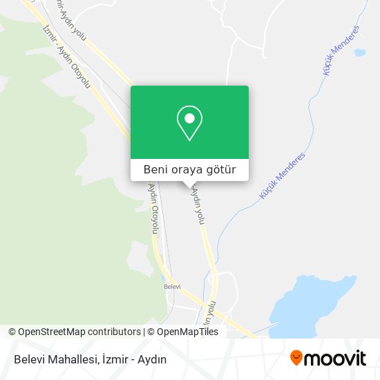 Belevi Mahallesi harita