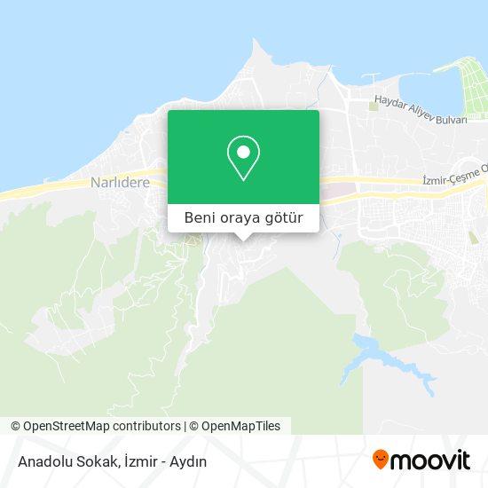 Anadolu Sokak harita