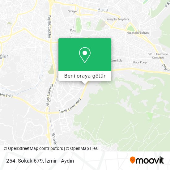 254. Sokak 679 harita