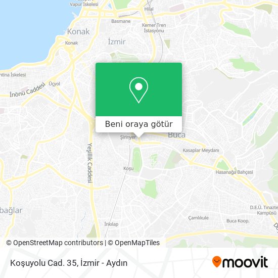 Koşuyolu Cad. 35 harita