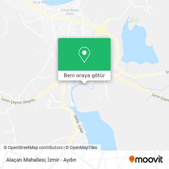 Alaçatı Mahallesi harita