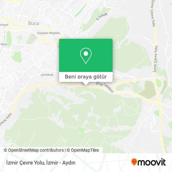 İzmir Çevre Yolu harita