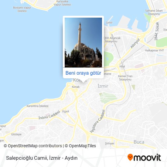 Salepcioğlu Camii harita