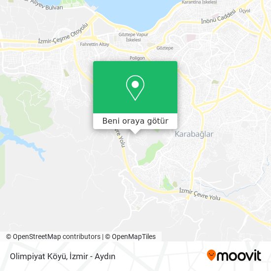 Olimpiyat Köyü harita