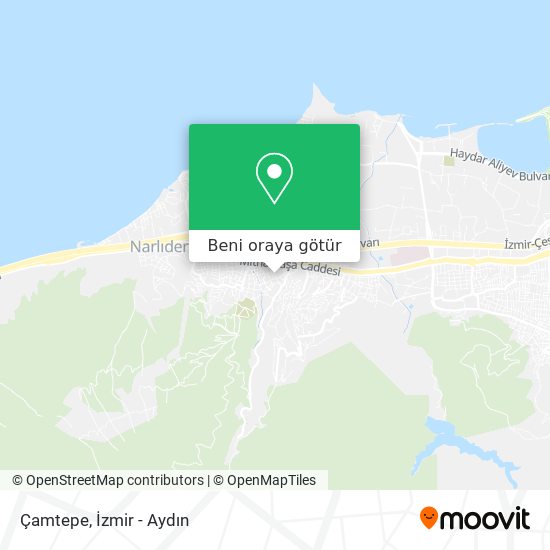 Çamtepe harita