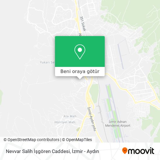 Nevvar Salih İşgören Caddesi harita