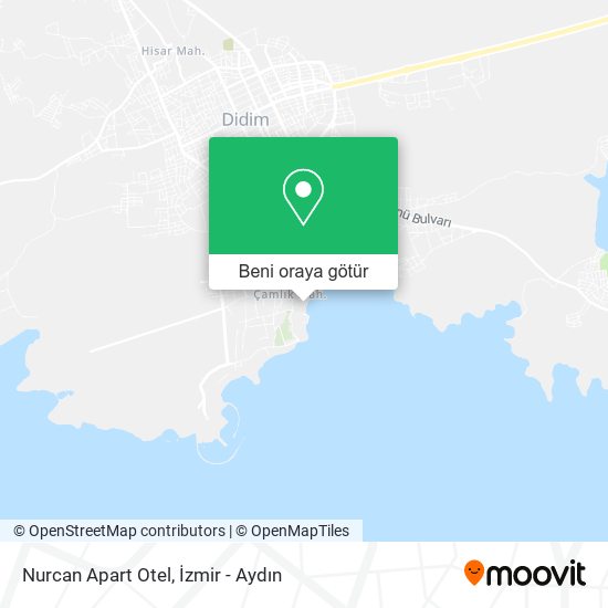 Nurcan Apart Otel harita