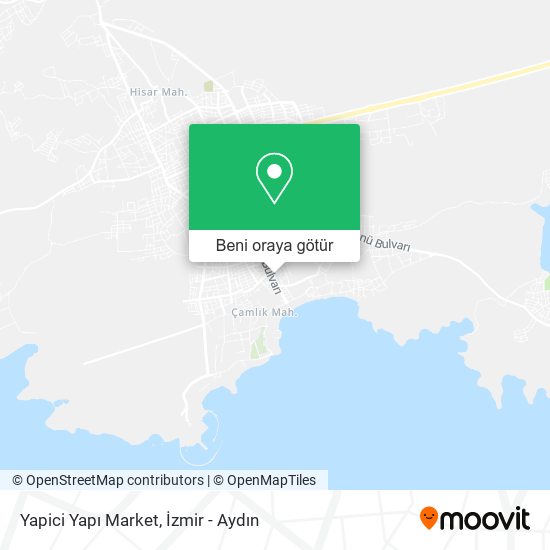 Yapici Yapı Market harita