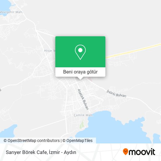 Sarıyer Börek Cafe harita